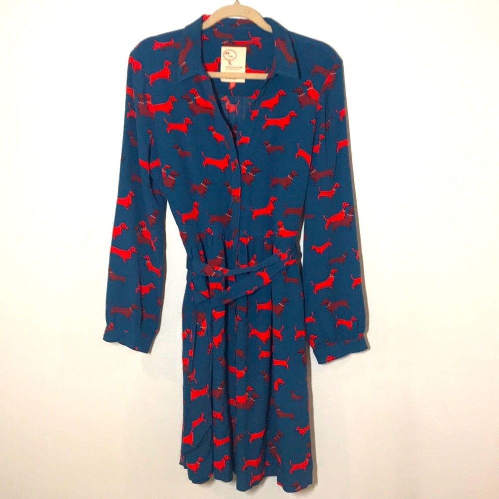 Anthropologie shirt dress WIENERS!